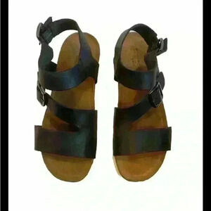Rockport Womens Kells Bay Sandals Black 7